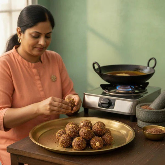 Flax Laddoo (Omega-Rich Power Bites)