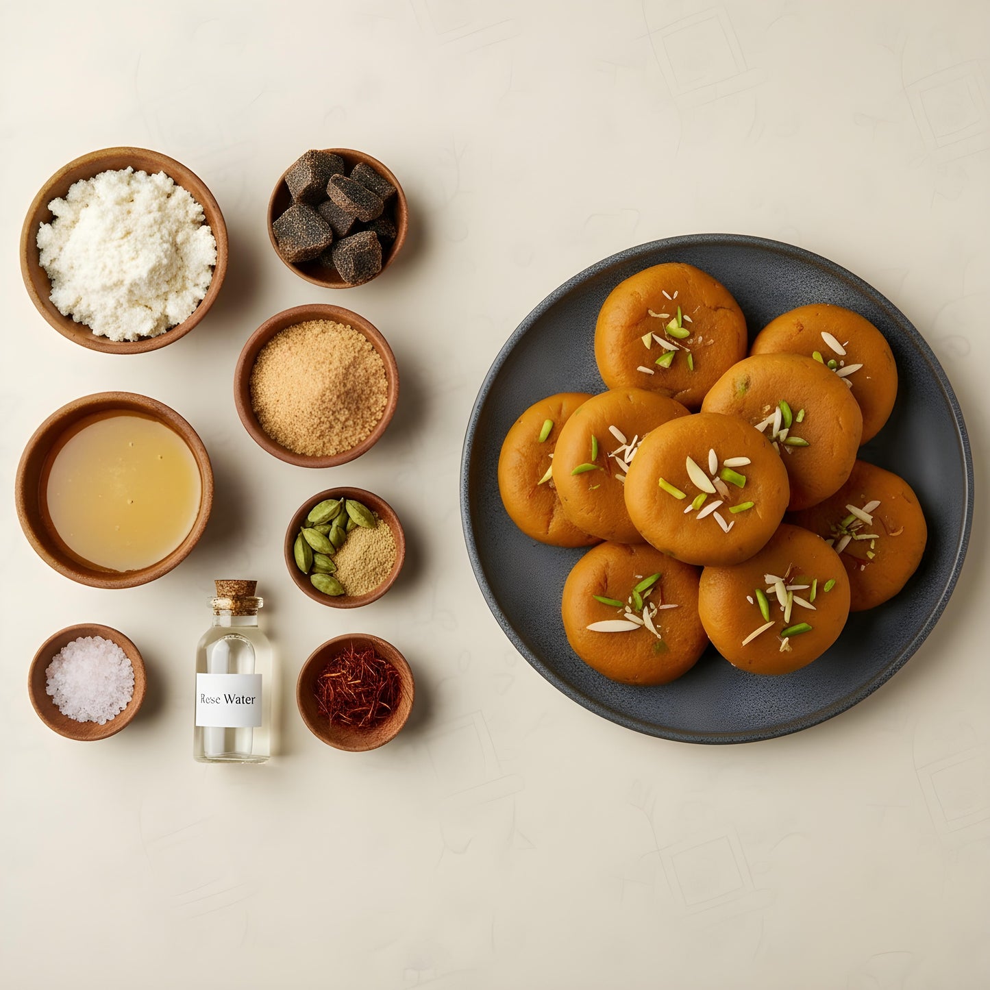 Lal Peda (Slow-Roasted Milk Fudge)