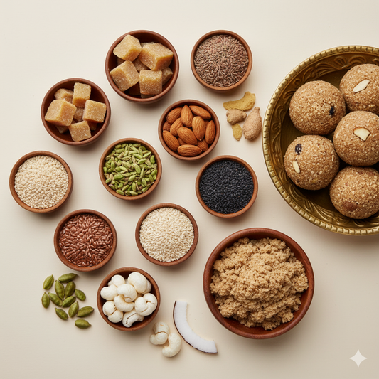 Panjari Ladoo (Ayurvedic Strength Ball)