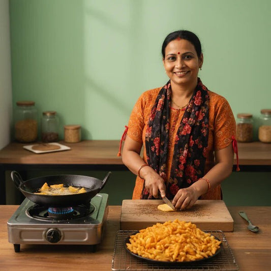 Nimki (Ajwain Salted Crisp)