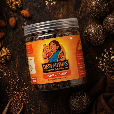 Flax Laddoo (Omega-Rich Power Bites)