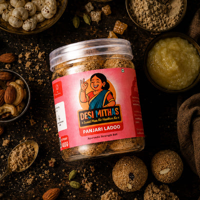 Panjari Ladoo (Ayurvedic Strength Ball)