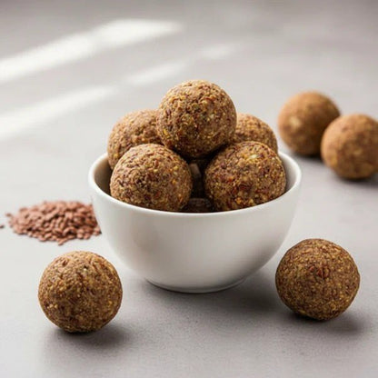 Flax Laddoo (Omega-Rich Power Bites)