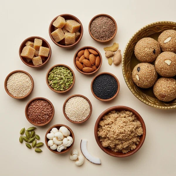 Panjari Ladoo (Ayurvedic Strength Ball)