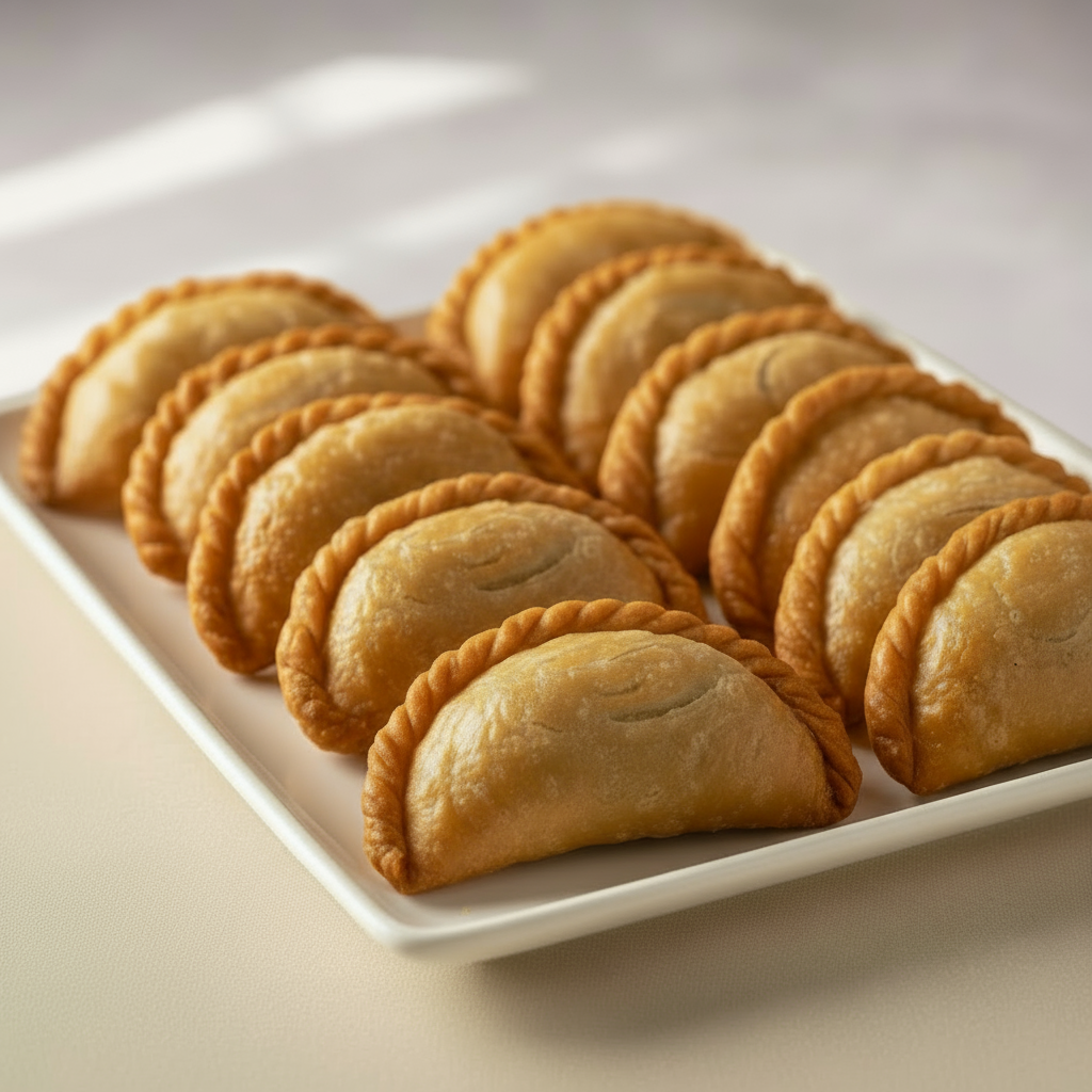 Ghujia (Khoya Dry Fruit Dumpling)