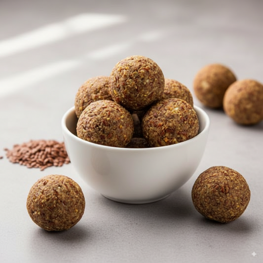 Flax Laddoo (Omega-Rich Power Bites)