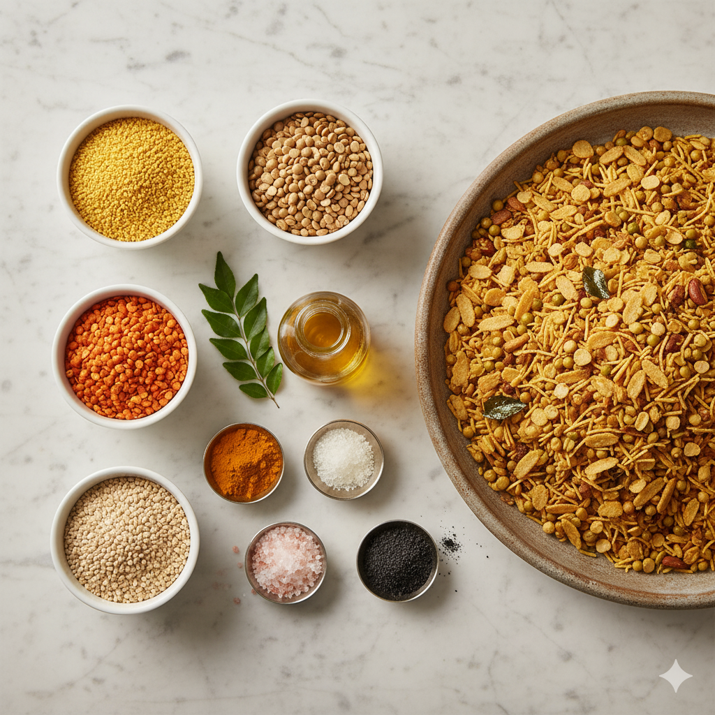 Mix Dal (Crispy Lentil Medley)