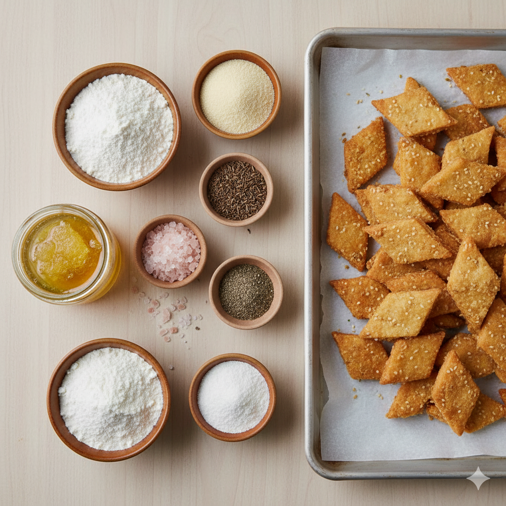 Namak Para (Classic Salty Crisp Bites)