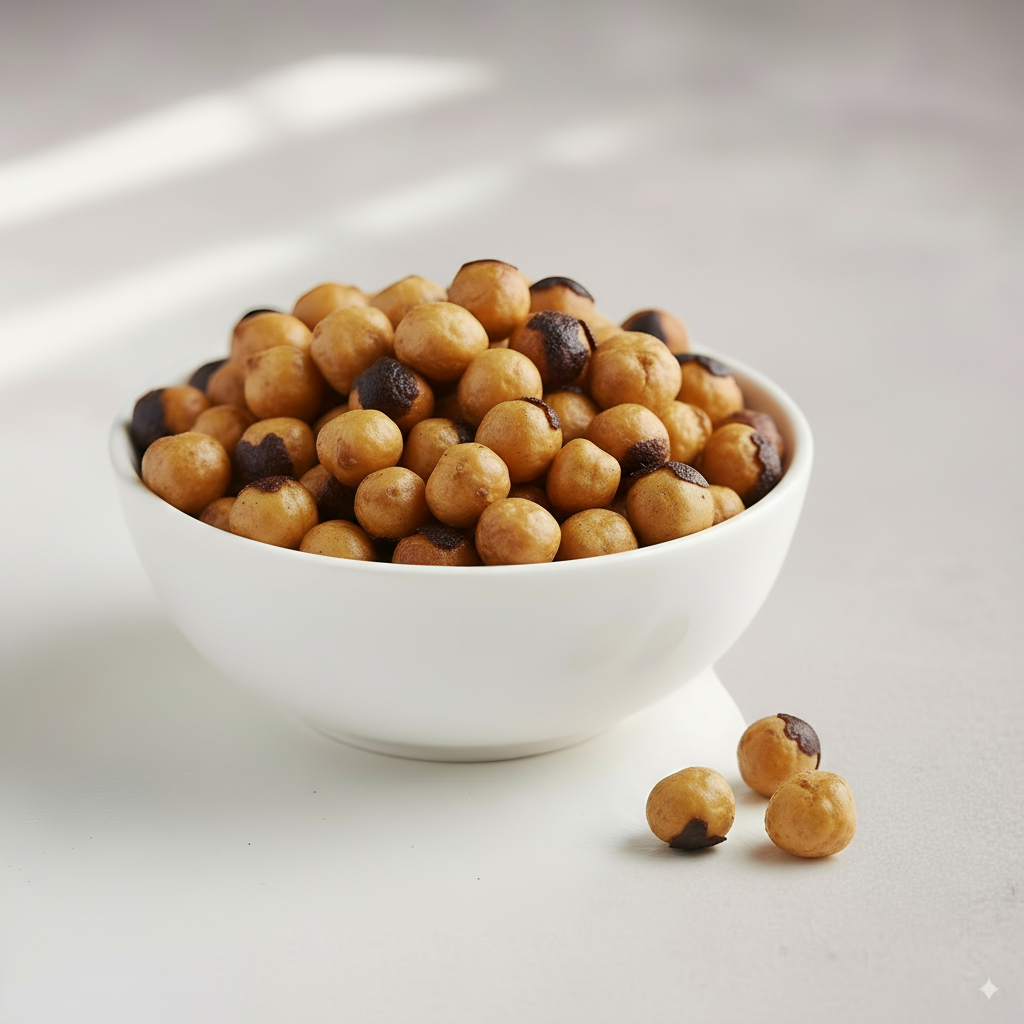 Roasted Channa (Crunchy Protein Snack)