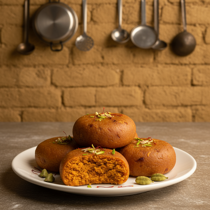 Lal Peda (Slow-Roasted Milk Fudge)