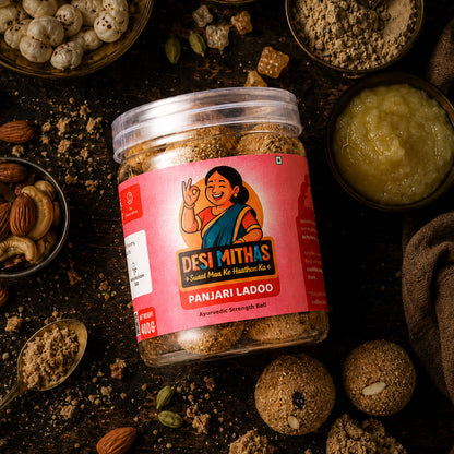 Panjari Ladoo (Ayurvedic Strength Ball)