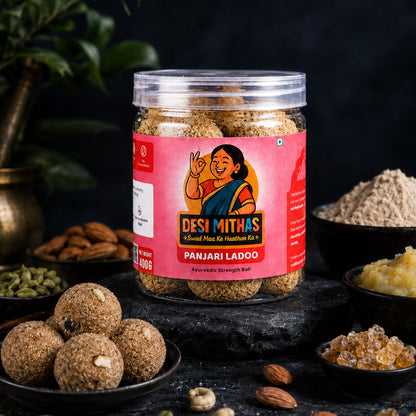 Panjari Ladoo (Ayurvedic Strength Ball)