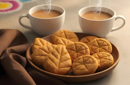 Thekua (Whole Wheat Jaggery Cookie)